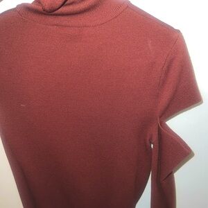 Zara brown high neck in size us small